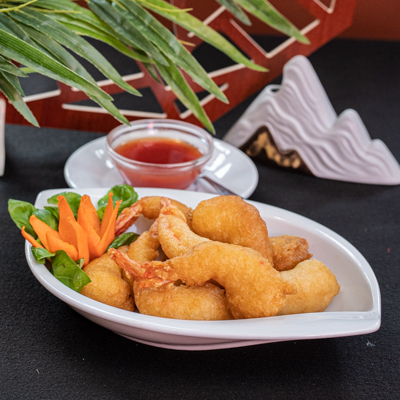 Beignet de scampis sauce aigre-douce